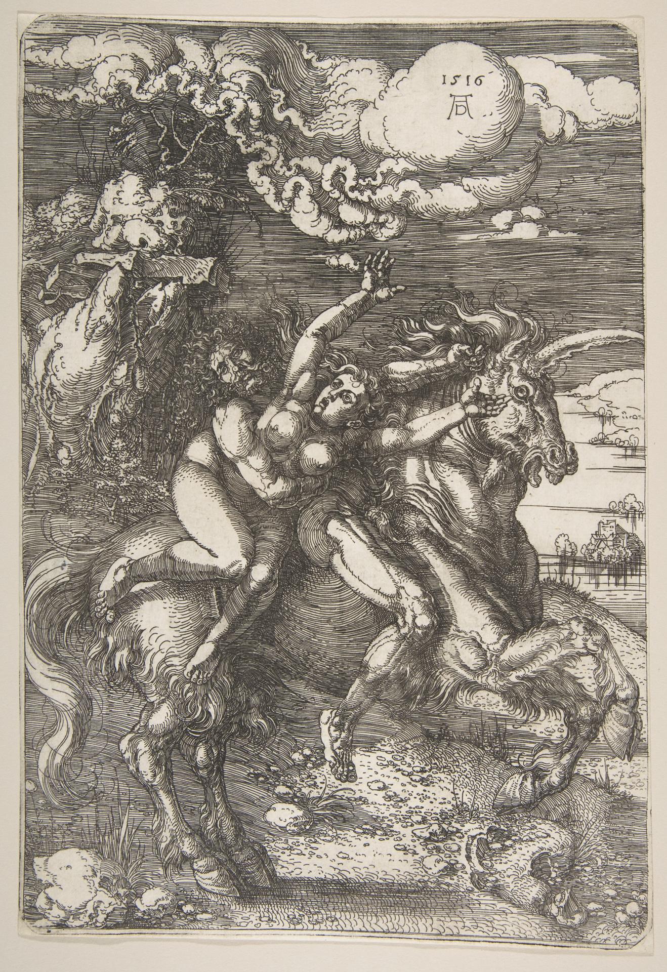 Albrecht Dürer — Entführung der Proserpina