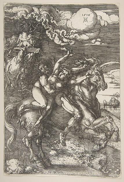 Albrecht Dürer — Entführung der Proserpina