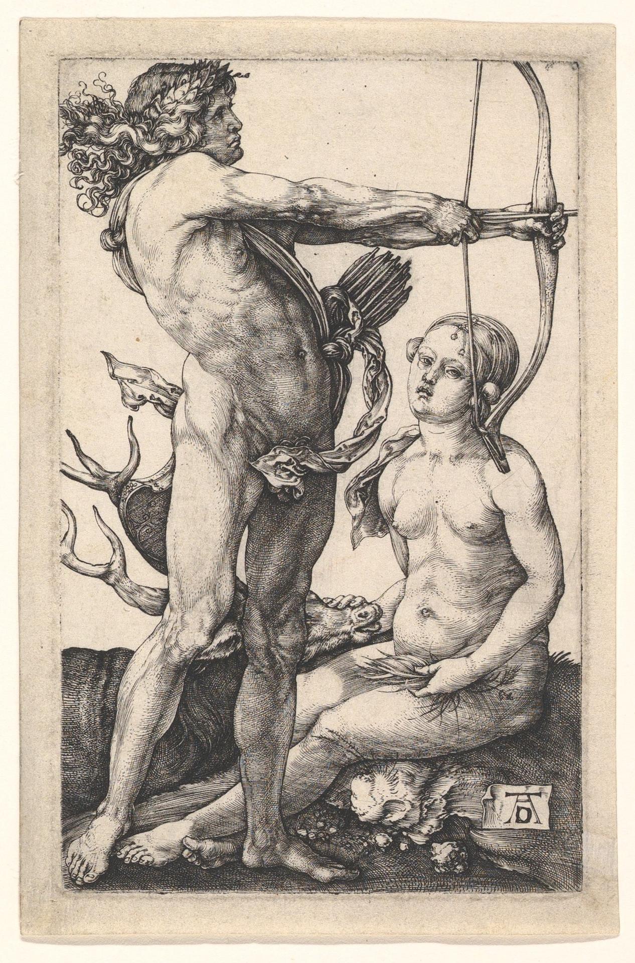 Albrecht Dürer — Apollo und Diana