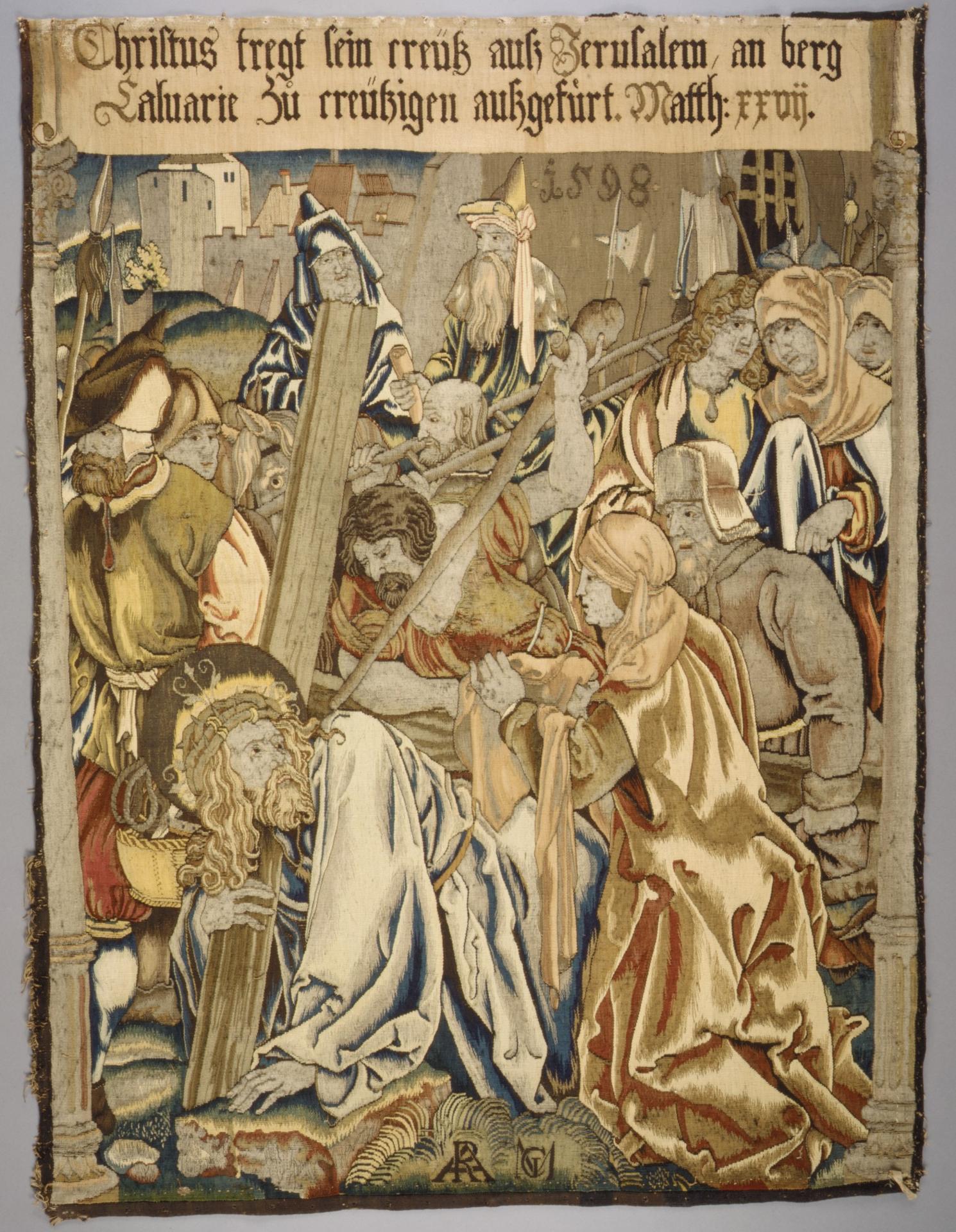 Albrecht Dürer — Christus trägt das Kreuz, aus einem Zyklus 'Die Passion'