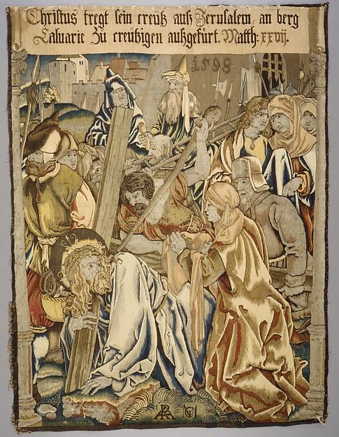 Albrecht Dürer — Christus trägt das Kreuz, aus einem Zyklus 'Die Passion'