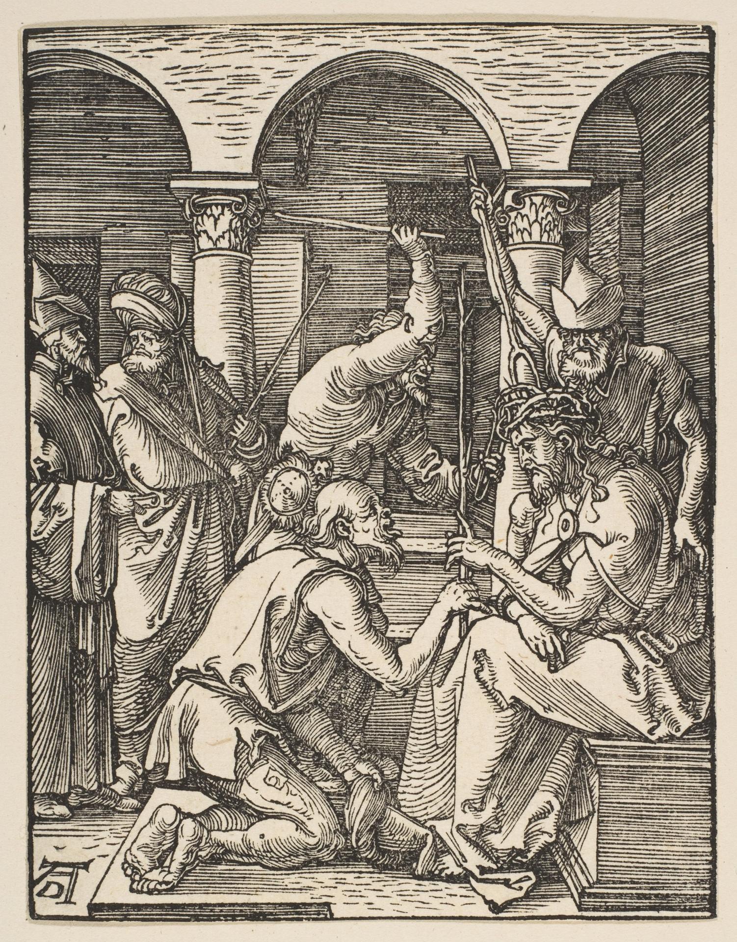 Albrecht Dürer — Christus mit der Dornenkrone, aus der Kleinen Passion