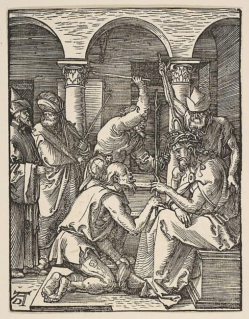Albrecht Dürer — Christus mit der Dornenkrone, aus der Kleinen Passion