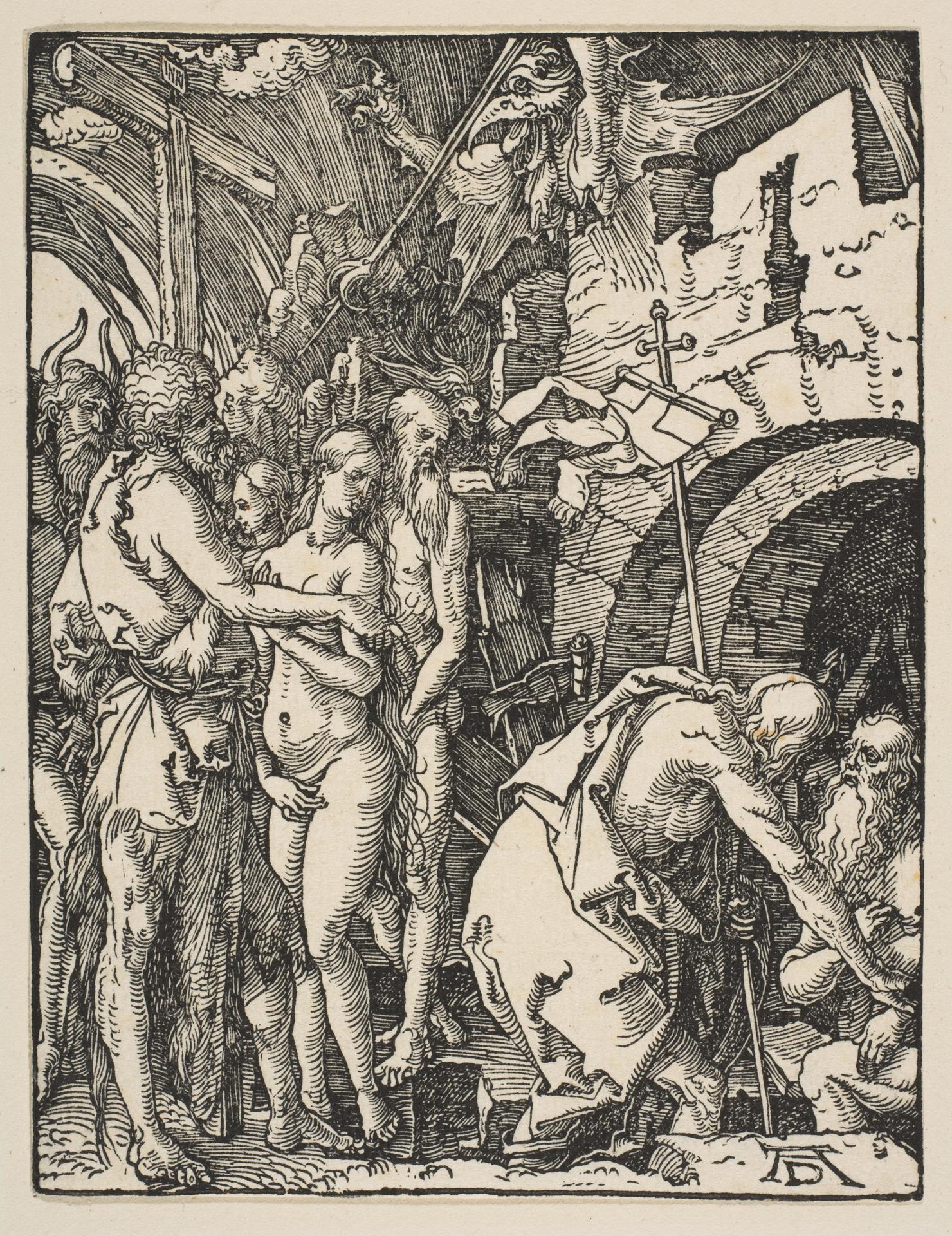 Albrecht Dürer — Christus in der Vorhölle, aus der 'Kleinen Passion'