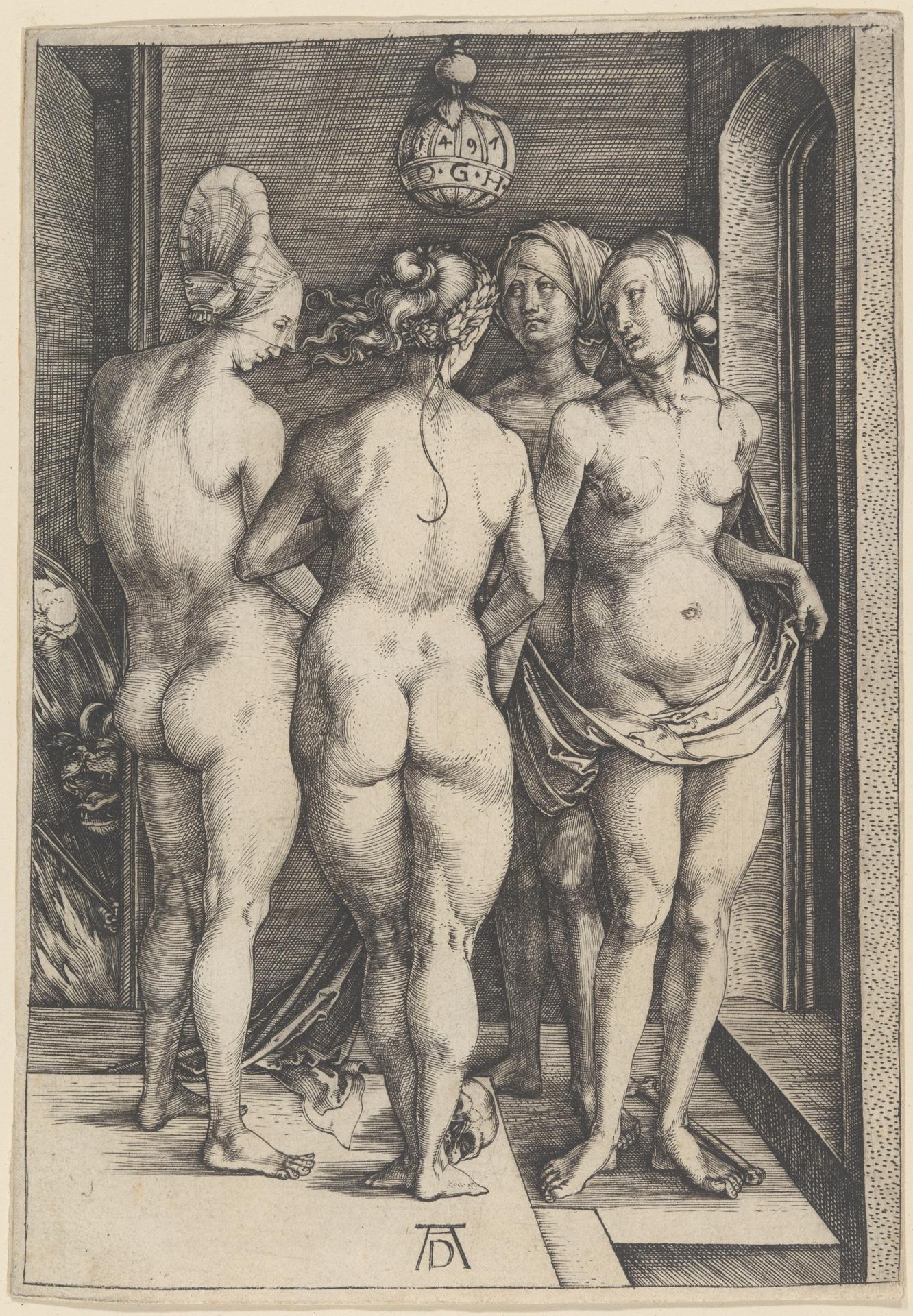 Albrecht Dürer — Vier nackte Frauen