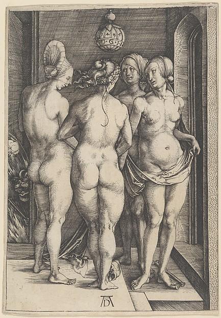 Albrecht Dürer — Vier nackte Frauen