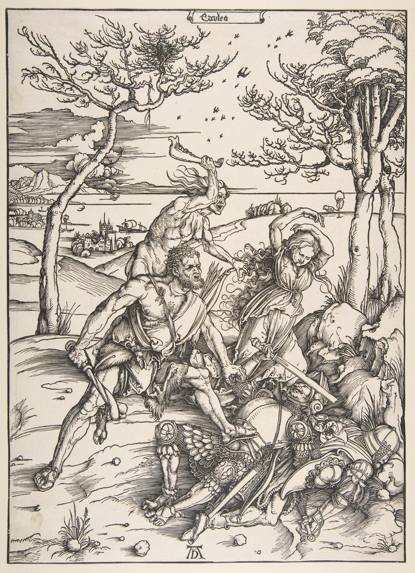 Albrecht Dürer — Herkules und Cacus