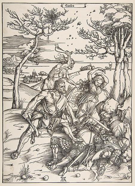 Albrecht Dürer — Herkules und Cacus
