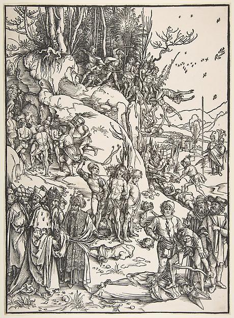 Albrecht Dürer — Martyrium der Zehntausend