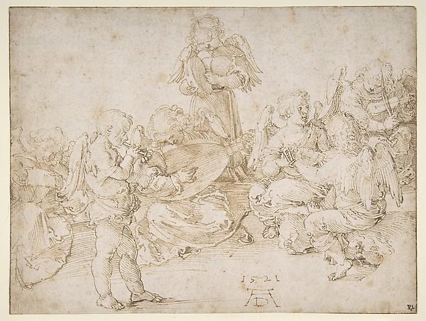 Albrecht Dürer — Musizierende Engel