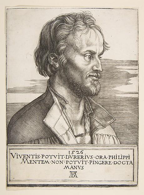 Albrecht Dürer — Philipp Melanchthon