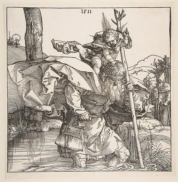 Albrecht Dürer — Der heilige Christophorus