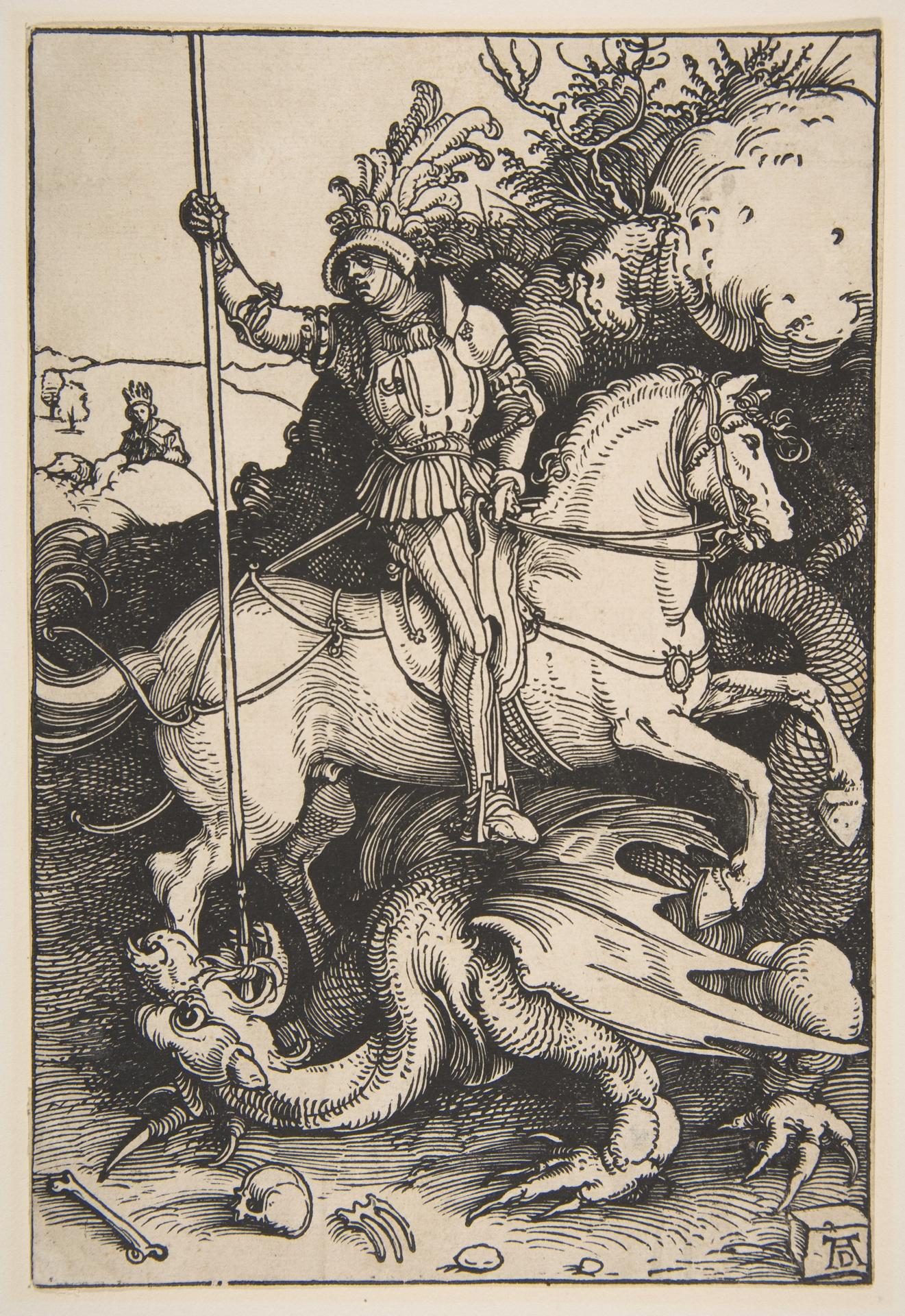 Albrecht Dürer — Der heilige Georg und der Drache