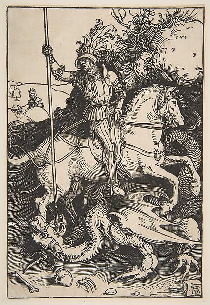 Albrecht Dürer — Der heilige Georg und der Drache