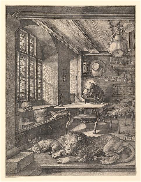 Albrecht Dürer — Der heilige Hieronymus im Gehäus