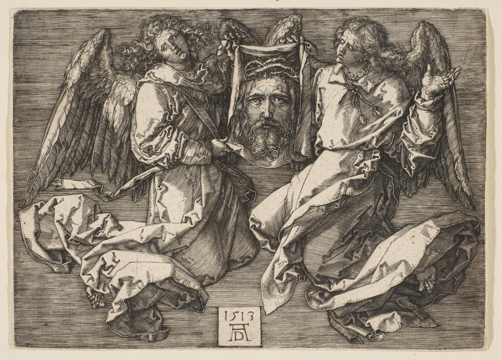 Albrecht Dürer — Sudarium, von zwei Engeln gehalten