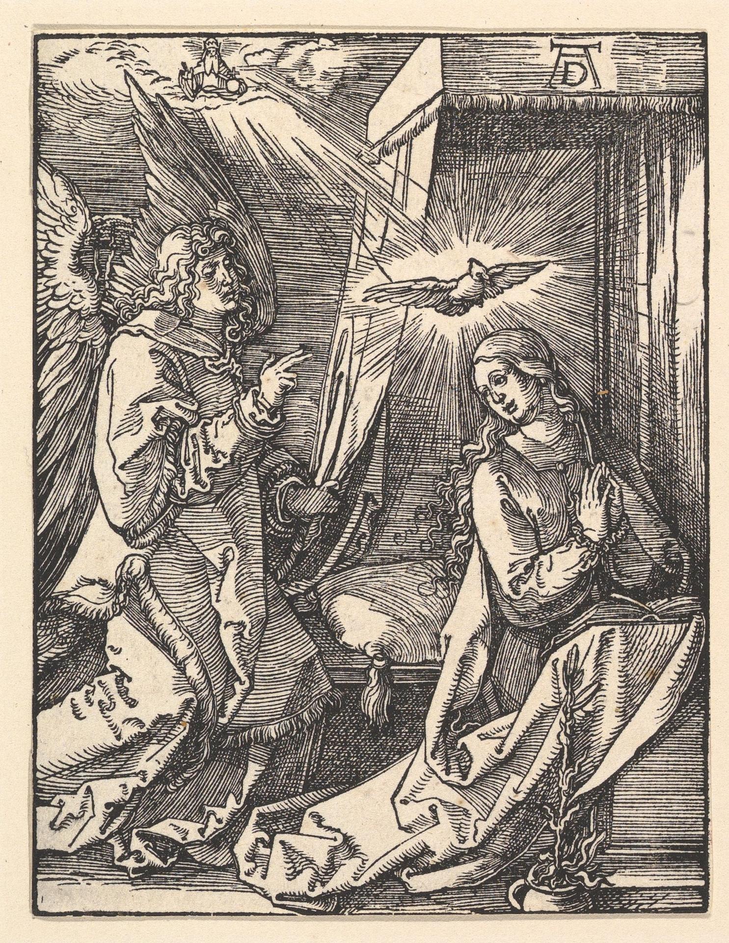 Albrecht Dürer — Die Verkündigung, aus 'Die kleine Passion'
