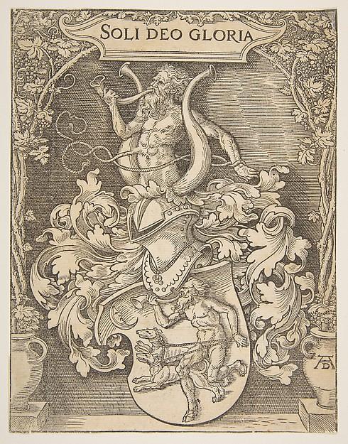Albrecht Dürer — Die Wappen des Johann Tscherte