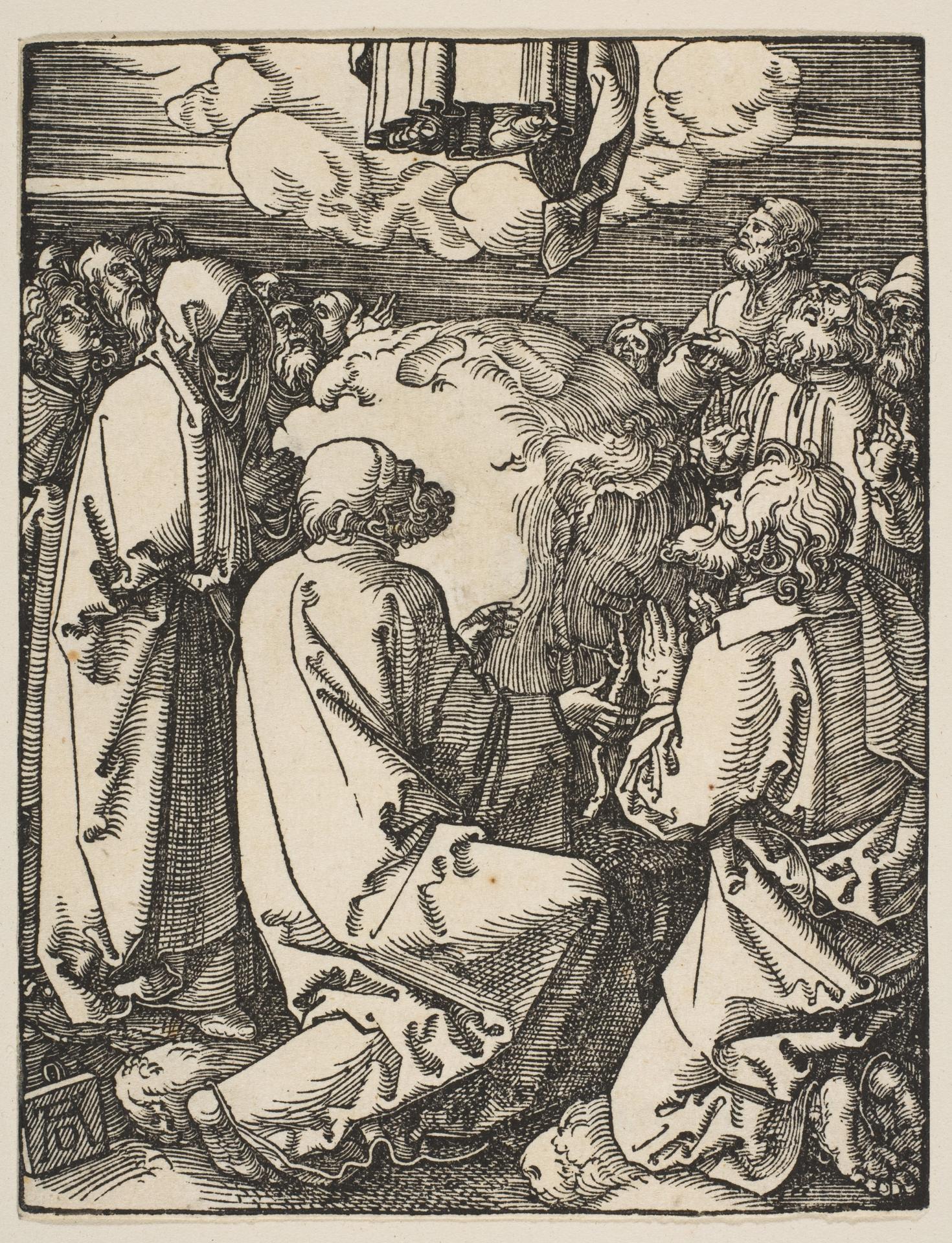 Albrecht Dürer — Die Himmelfahrt, aus 'Die kleine Passion'