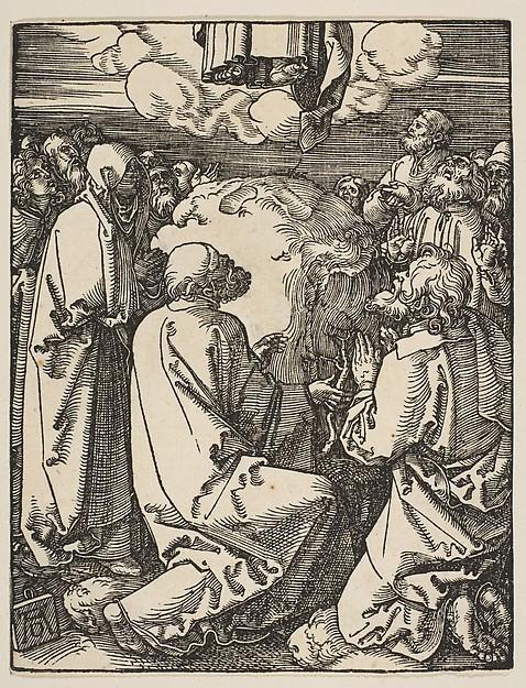 Albrecht Dürer — Die Himmelfahrt, aus 'Die kleine Passion'