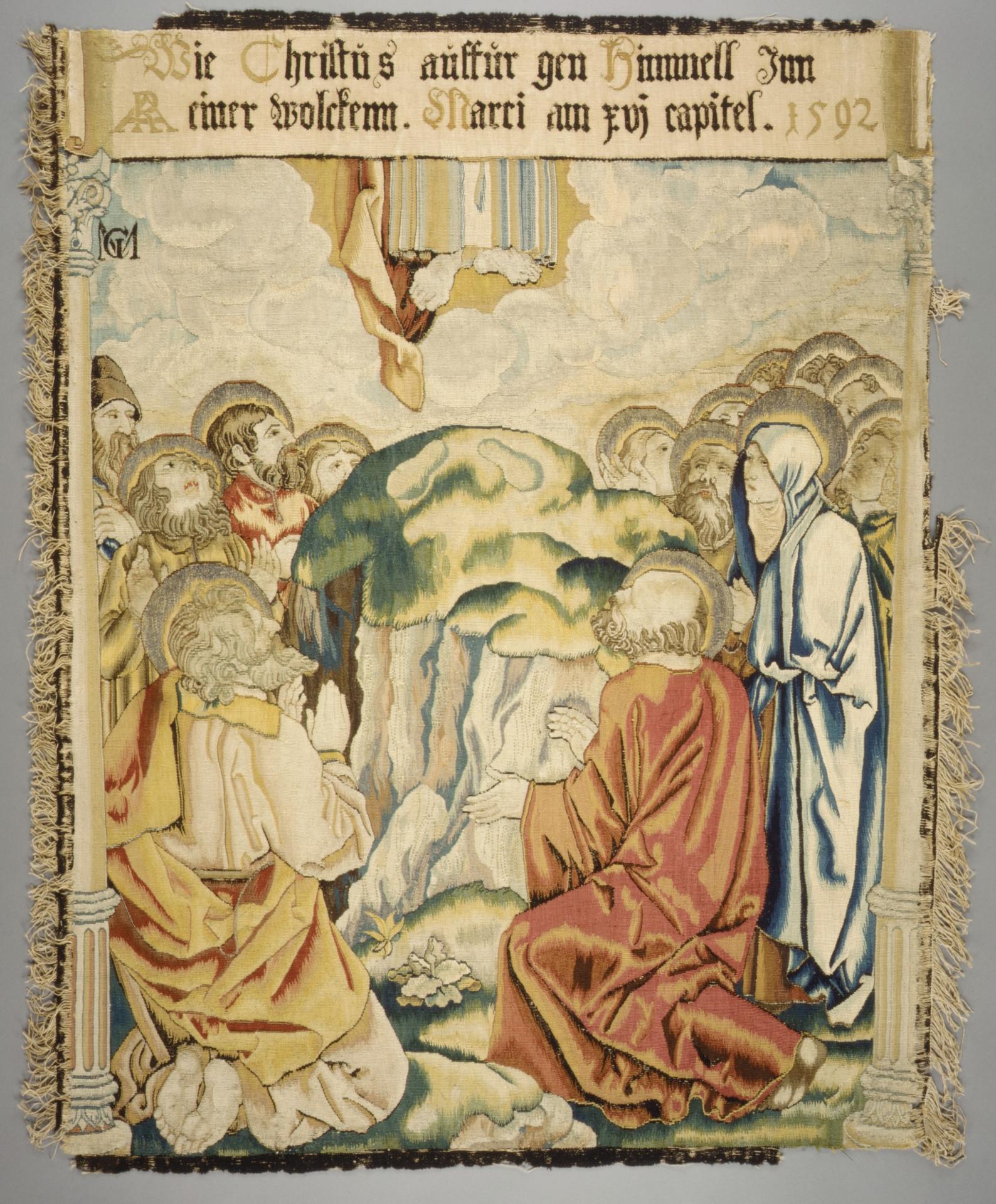 Albrecht Dürer — Die Himmelfahrt aus einem Zyklus der Passion