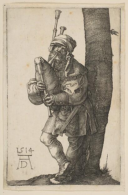 Albrecht Dürer — Der Dudelsackpfeifer