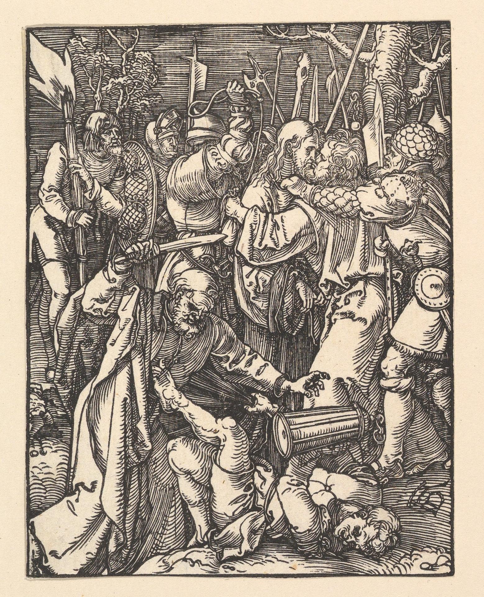 Albrecht Dürer — Der Verrat Christi, aus der Kleinen Passion