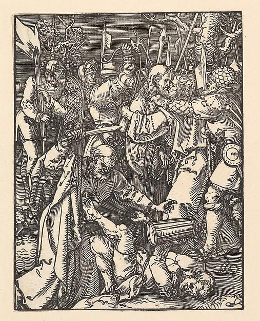 Albrecht Dürer — Der Verrat Christi, aus der Kleinen Passion