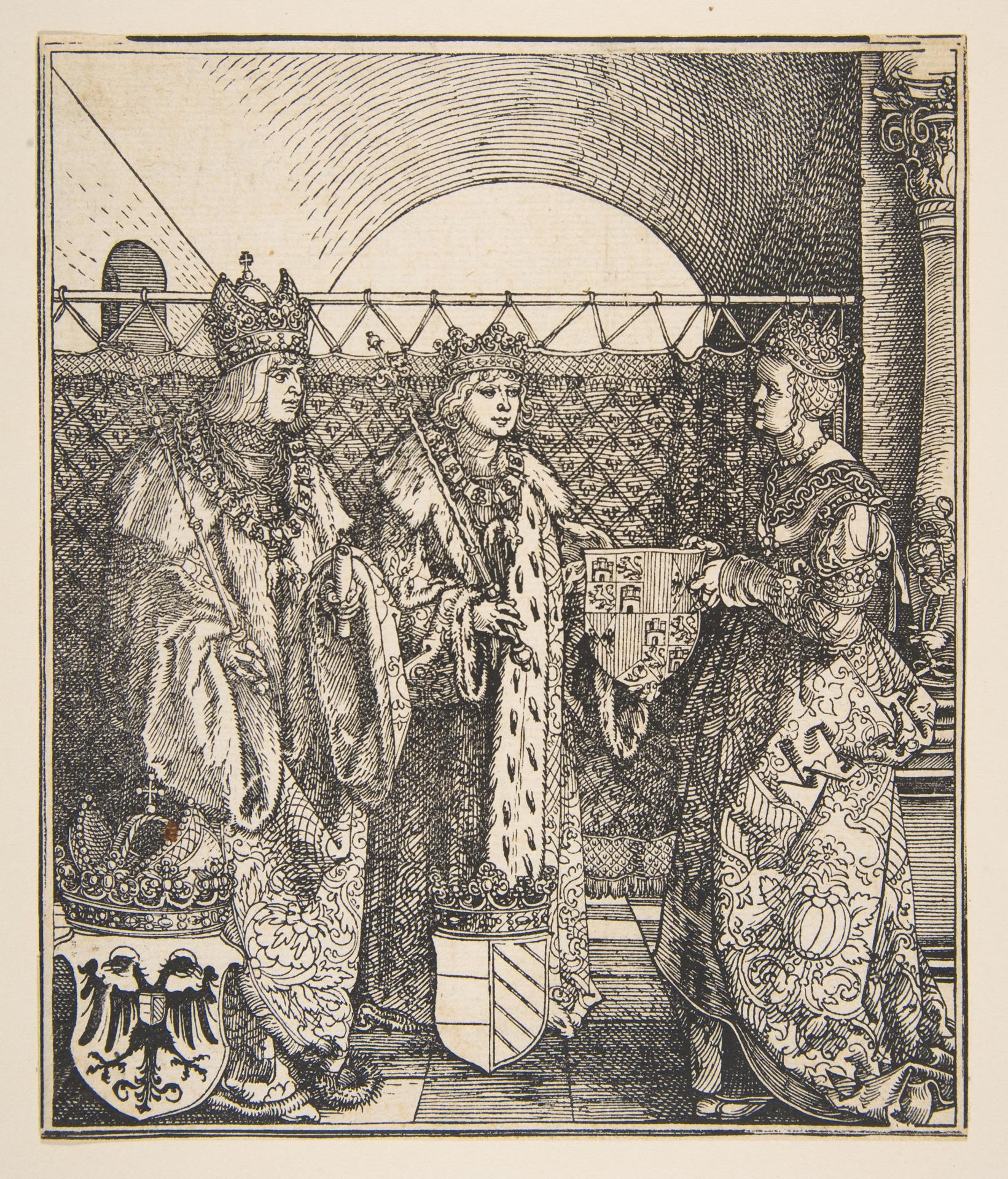 Albrecht Dürer — Die Verlobung von Philipp und Johanna