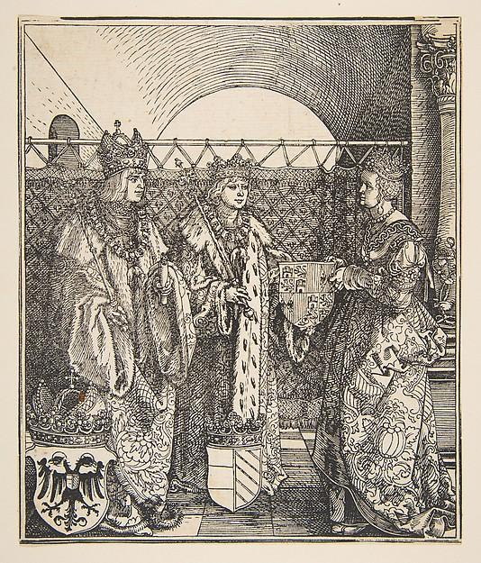 Albrecht Dürer — Die Verlobung von Philipp und Johanna