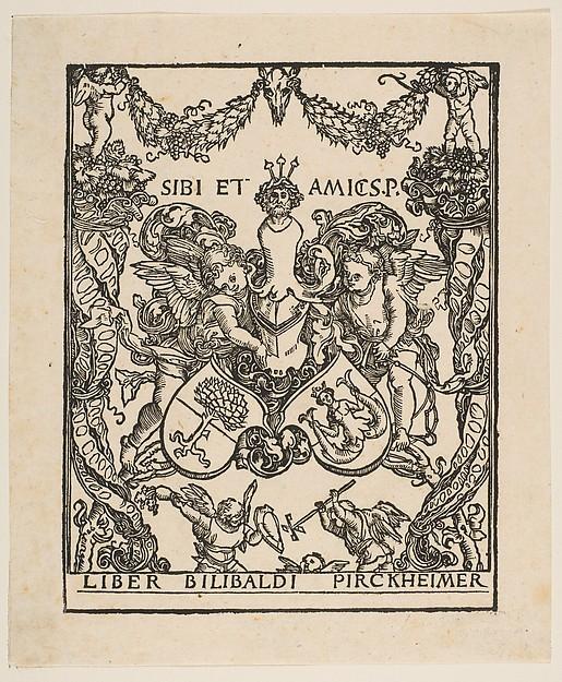Albrecht Dürer — Das Buchzeichen des Wilibald Pirckheimer