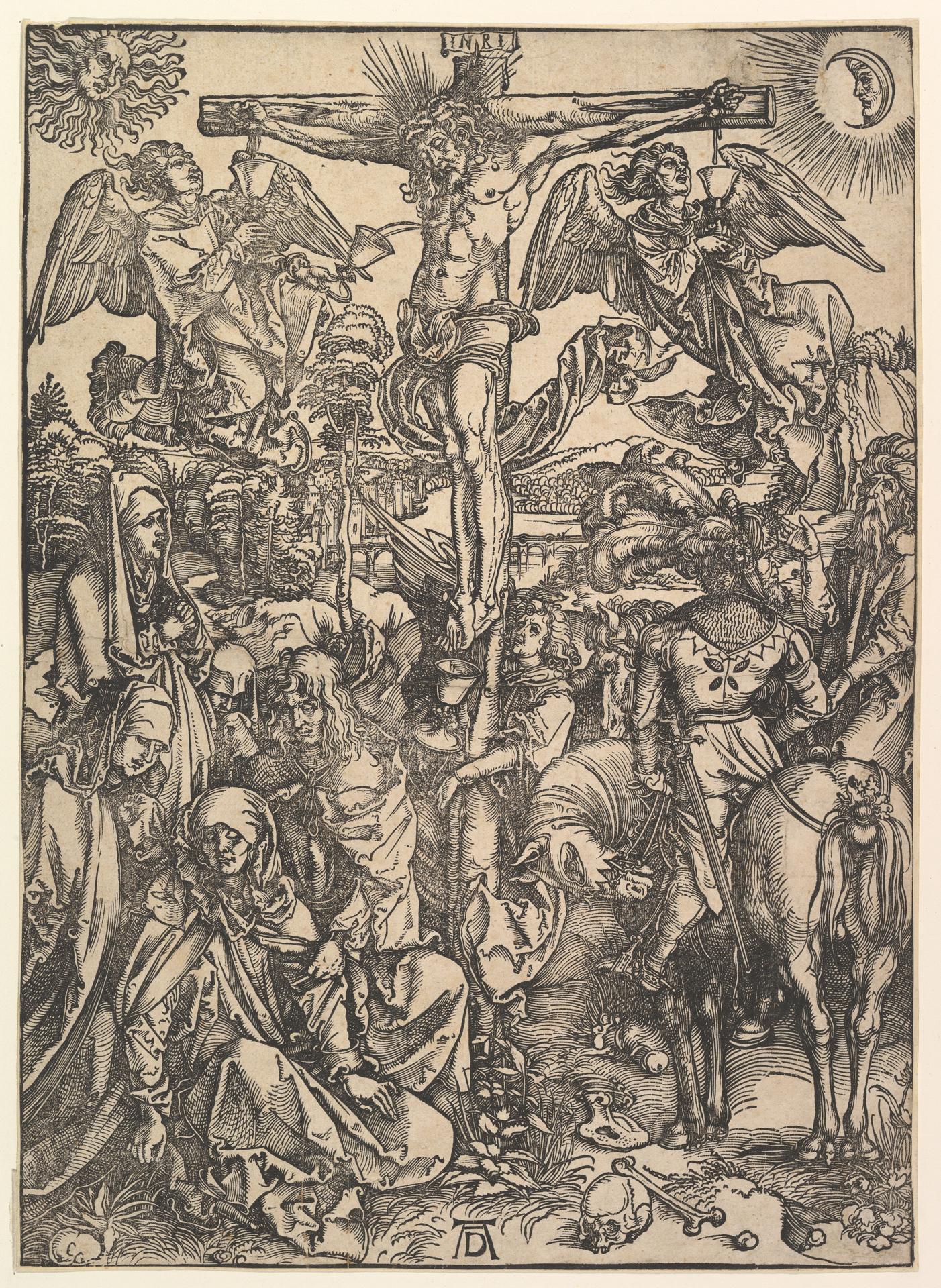 Albrecht Dürer — Die Kreuzigung, aus der 'Großen Passion'