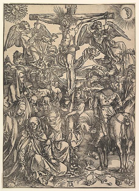 Albrecht Dürer — Die Kreuzigung, aus der 'Großen Passion'