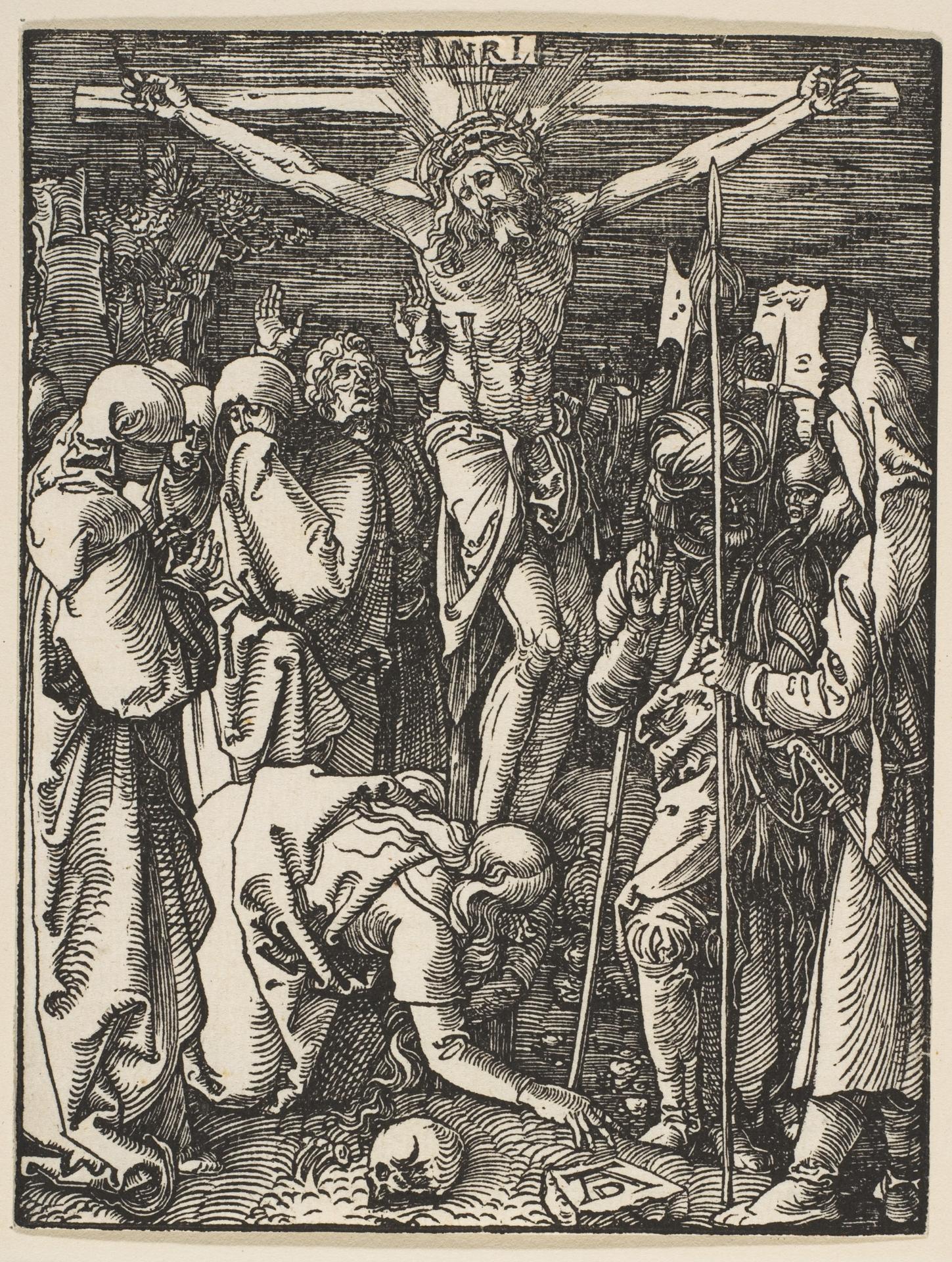 Albrecht Dürer — Die Kreuzigung, aus der Kleinen Passion