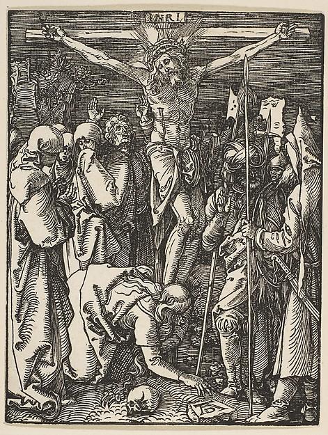 Albrecht Dürer — Die Kreuzigung, aus der Kleinen Passion