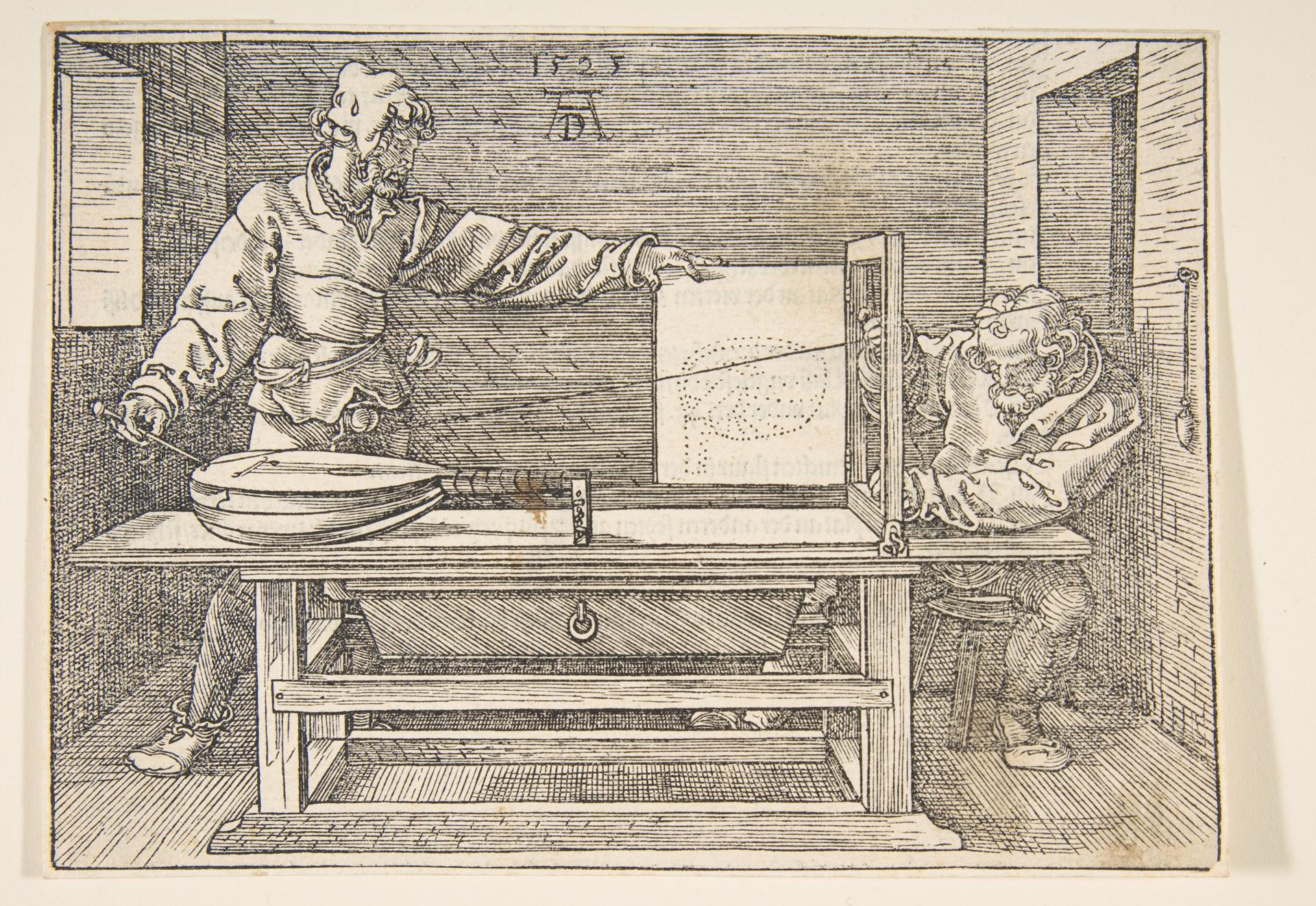 Albrecht Dürer — Der Lautenzeichner