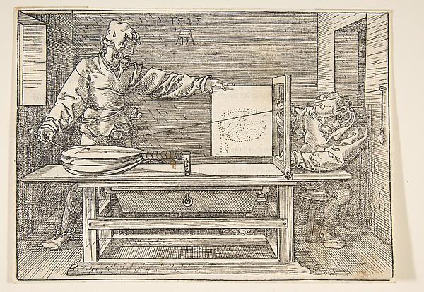 Albrecht Dürer — Der Lautenzeichner