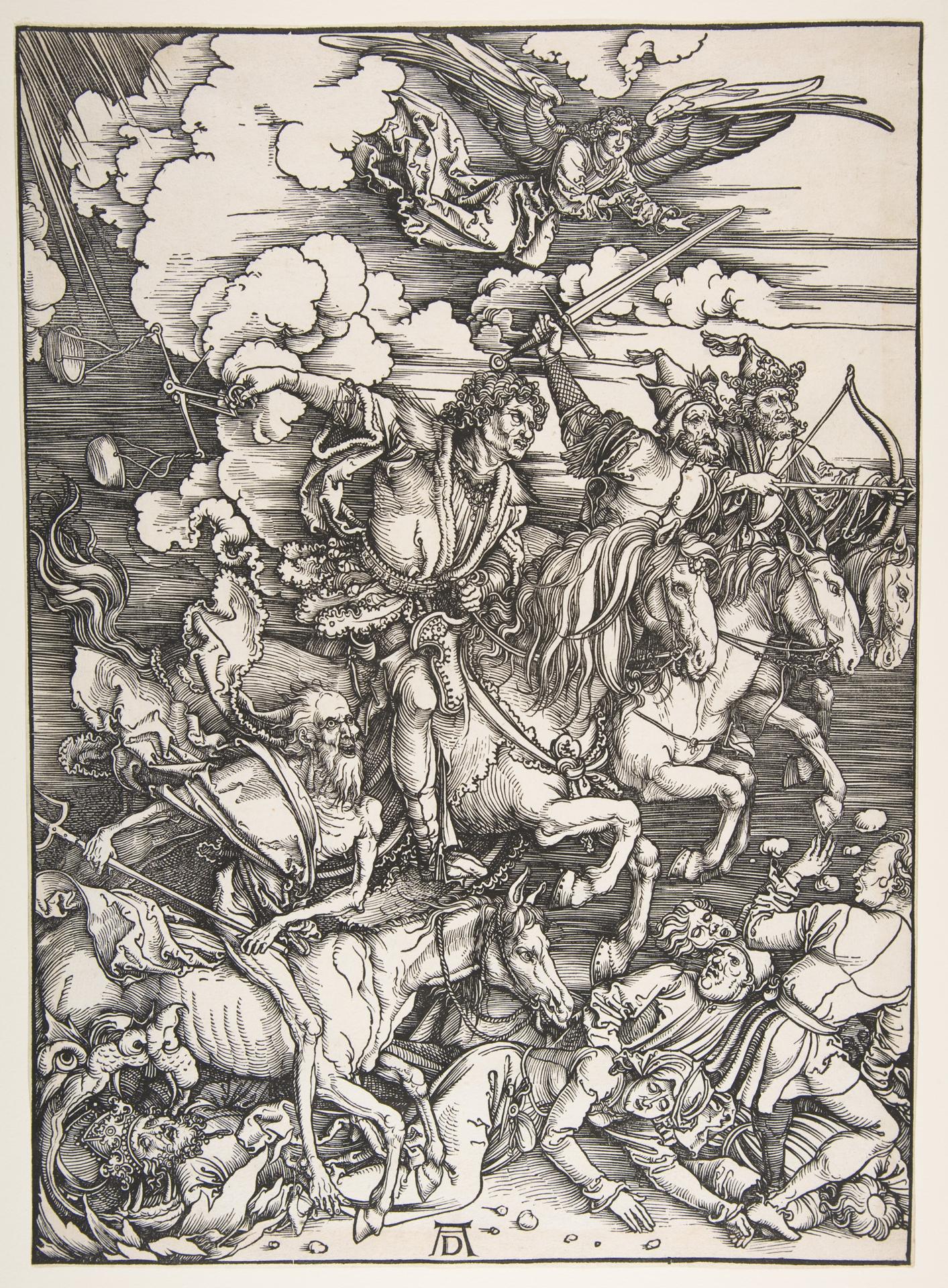 Albrecht Dürer — Die vier apokalyptischen Reiter, aus der „Apokalypse“