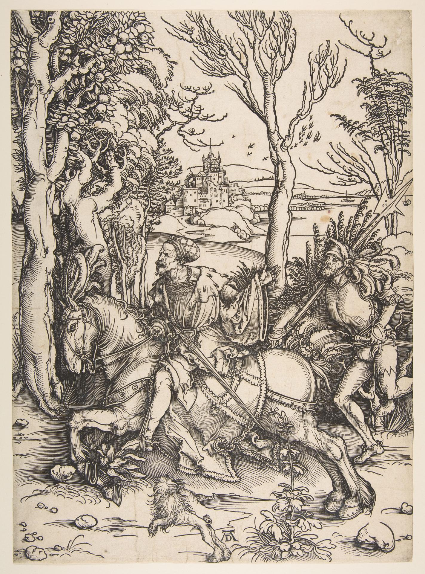 Albrecht Dürer — Der Ritter und der Mann-at-arms