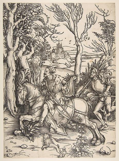 Albrecht Dürer — Der Ritter und der Mann-at-arms