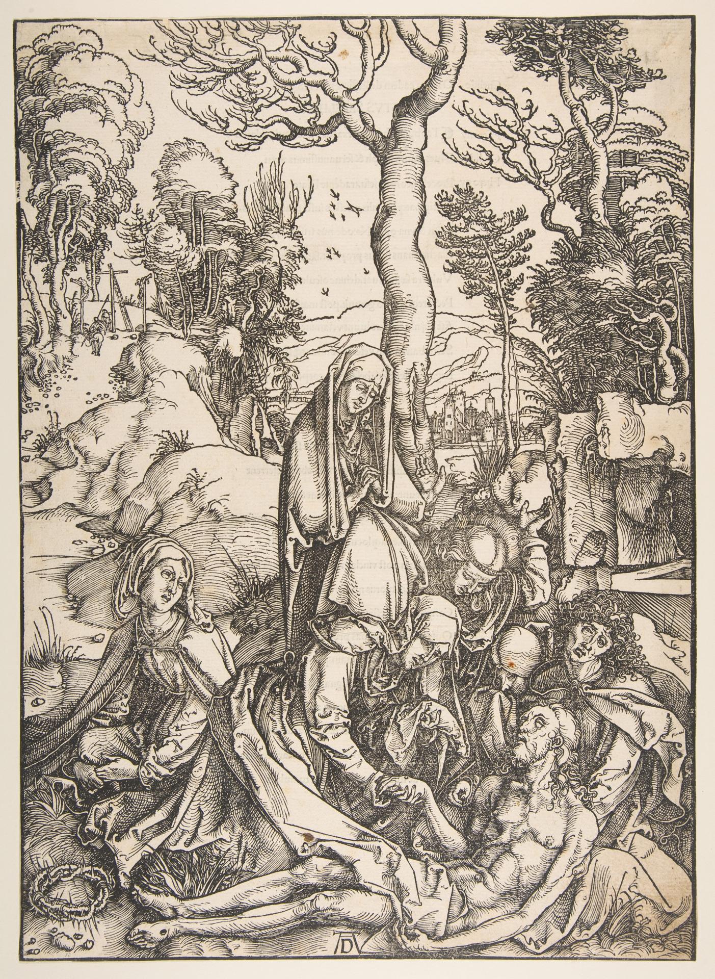 Albrecht Dürer — Die Beweinung Christi