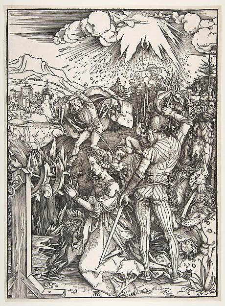 Albrecht Dürer — Das Martyrium der heiligen Katharina von Alexandrien