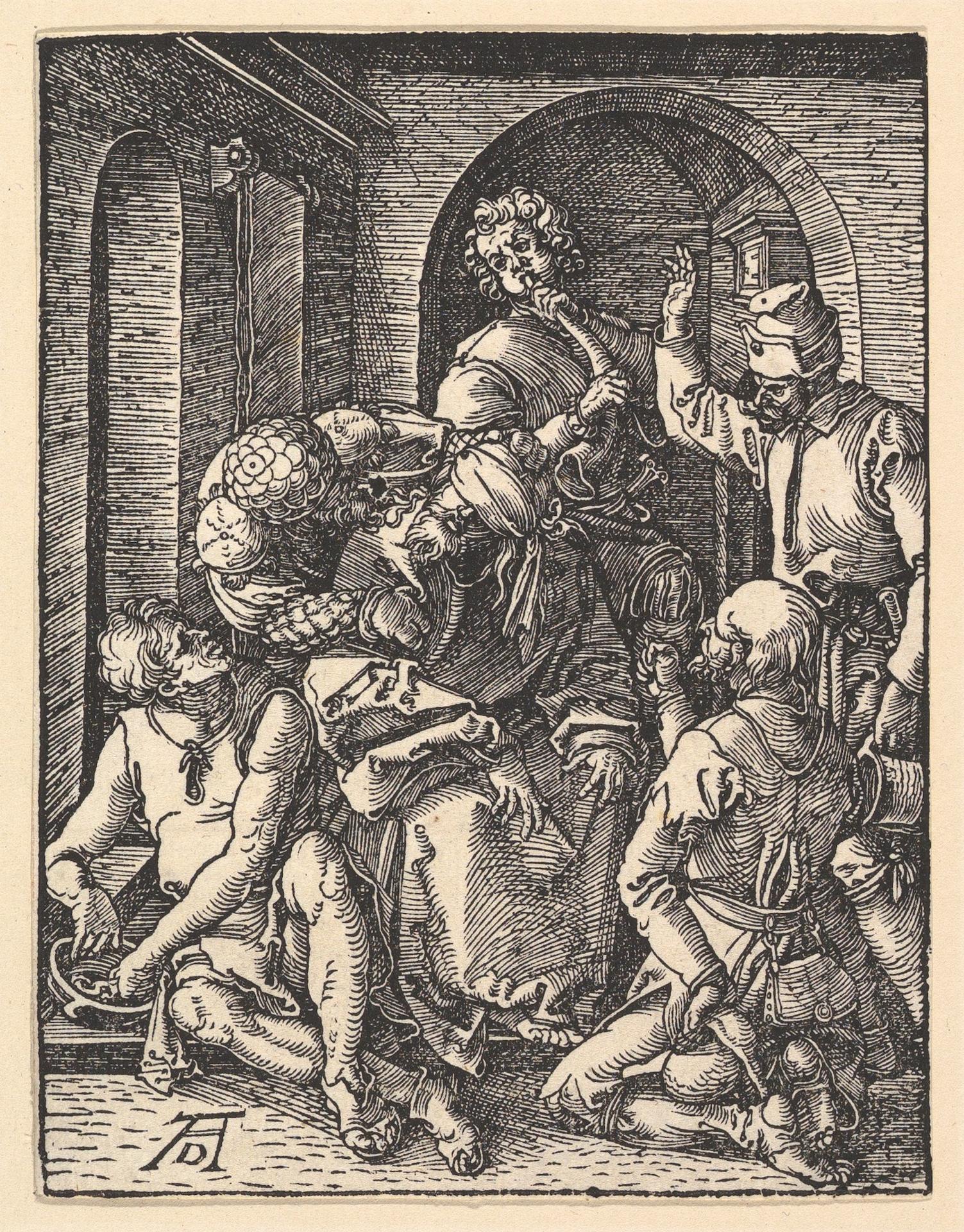 Albrecht Dürer — Die Verspottung Christi, aus der 'Kleinen Passion'