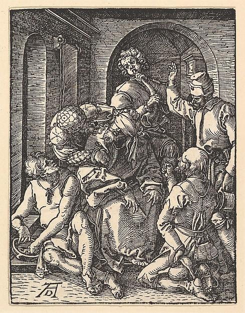 Albrecht Dürer — Die Verspottung Christi, aus der 'Kleinen Passion'