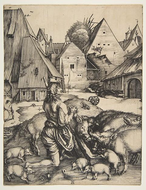 Albrecht Dürer — Der verlorene Sohn