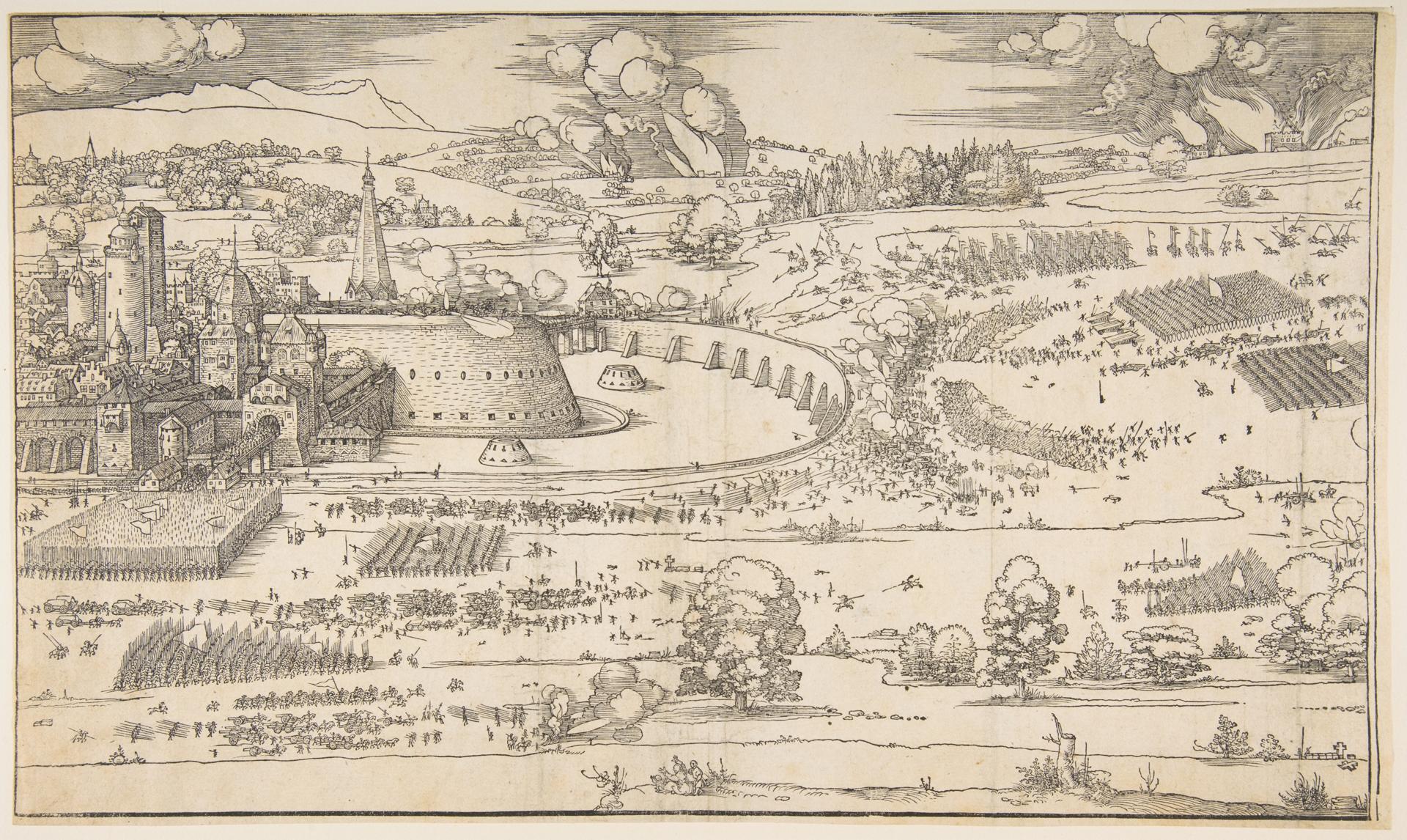Albrecht Dürer — Die Belagerung einer Festung