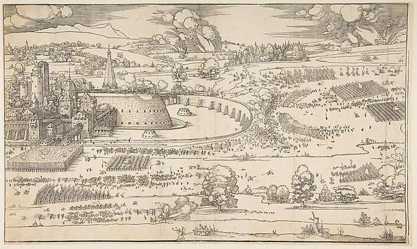 Albrecht Dürer — Die Belagerung einer Festung