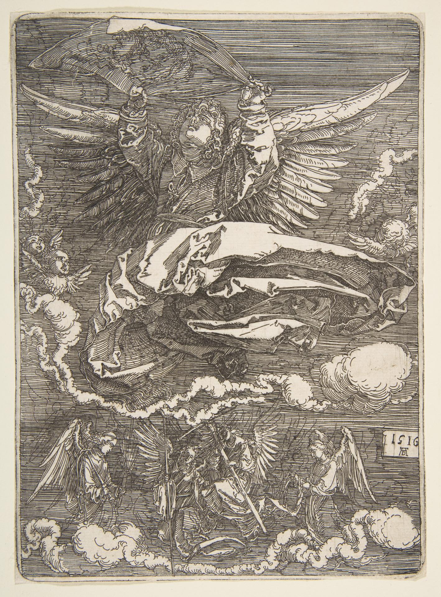Albrecht Dürer — Das von einem Engel gehaltene Sudarium