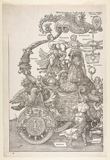 Albrecht Dürer — Der Triumphwagen Maximilians I. (Der große Triumphwagen)