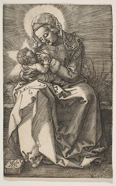 Albrecht Dürer — Die stillende Jungfrau mit dem Christuskind